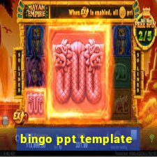 bingo ppt template