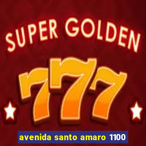 avenida santo amaro 1100