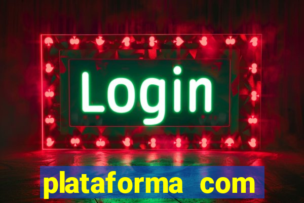 plataforma com porcentagem de ganhos