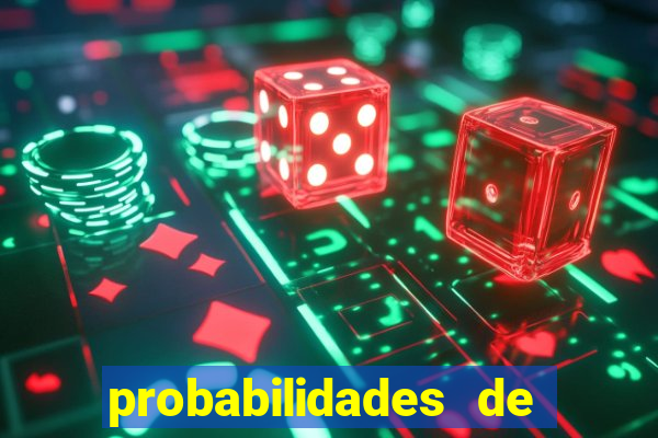 probabilidades de jogos de futebol