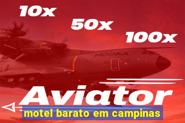 motel barato em campinas