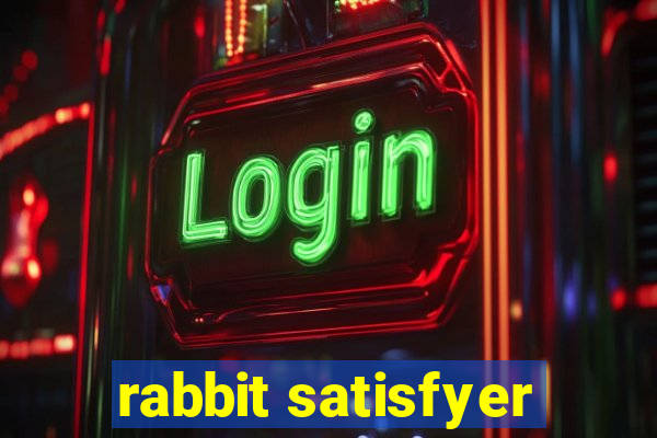 rabbit satisfyer