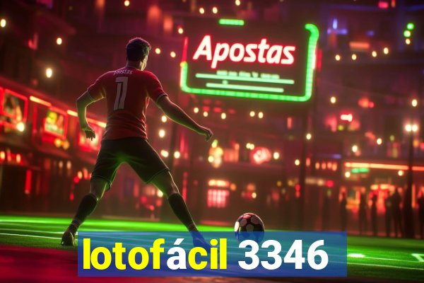 lotofácil 3346