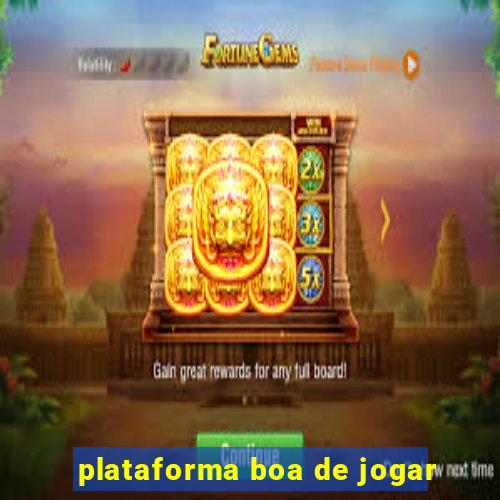 plataforma boa de jogar