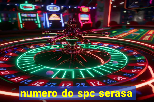 numero do spc serasa