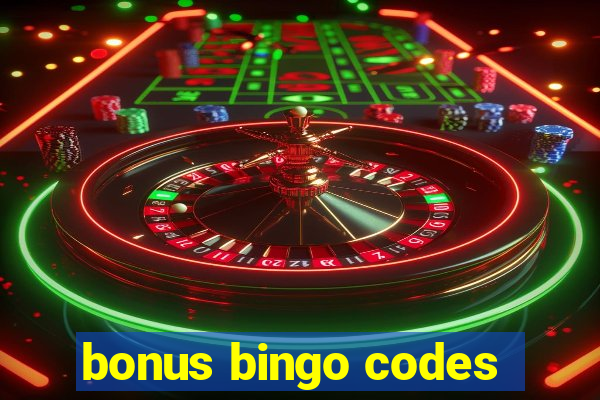 bonus bingo codes