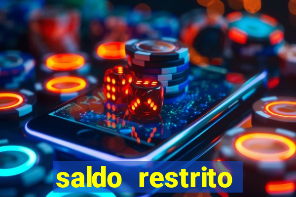 saldo restrito sporting bet