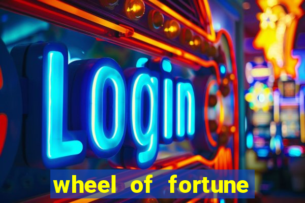 wheel of fortune slots machine