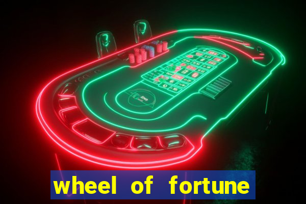 wheel of fortune slots machine