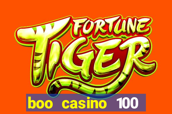 boo casino 100 free spins no deposit