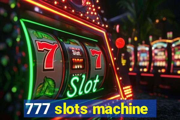 777 slots machine