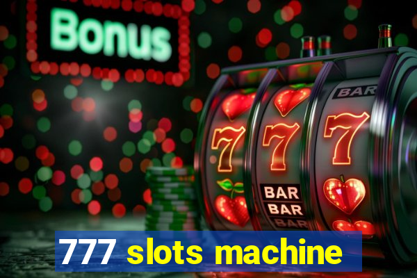 777 slots machine