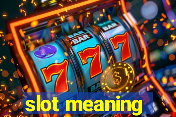 slot meaning