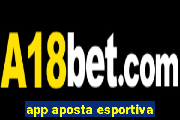 app aposta esportiva