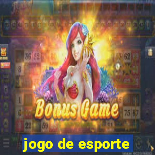 jogo de esporte