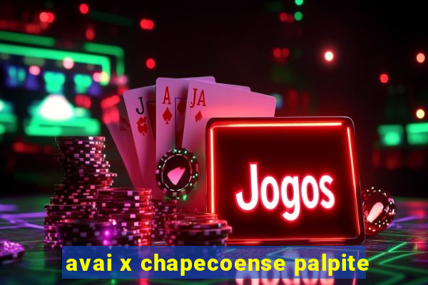 avai x chapecoense palpite