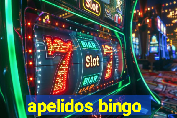 apelidos bingo