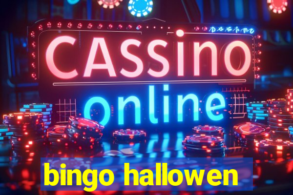 bingo hallowen