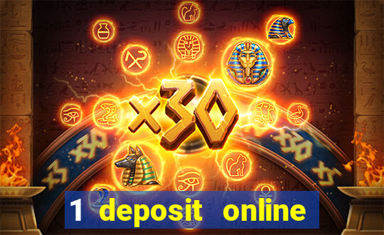 1 deposit online casino nz 2019