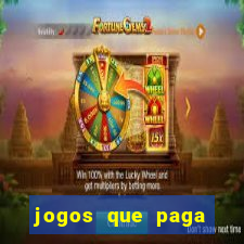 jogos que paga dinheiro de verdade no pix