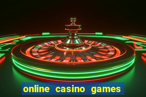 online casino games for real money