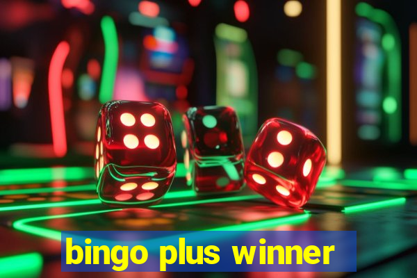 bingo plus winner