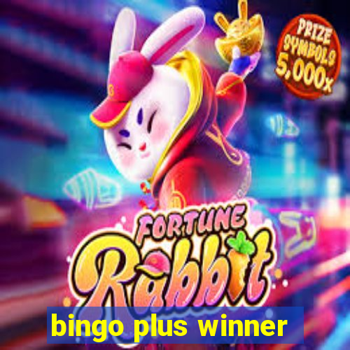 bingo plus winner