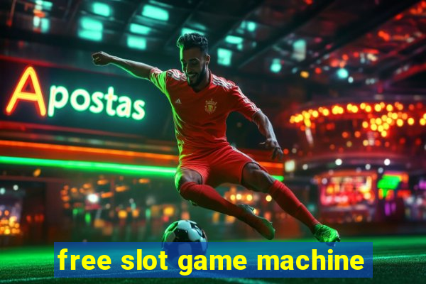 free slot game machine