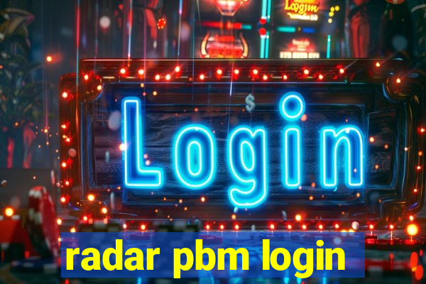 radar pbm login