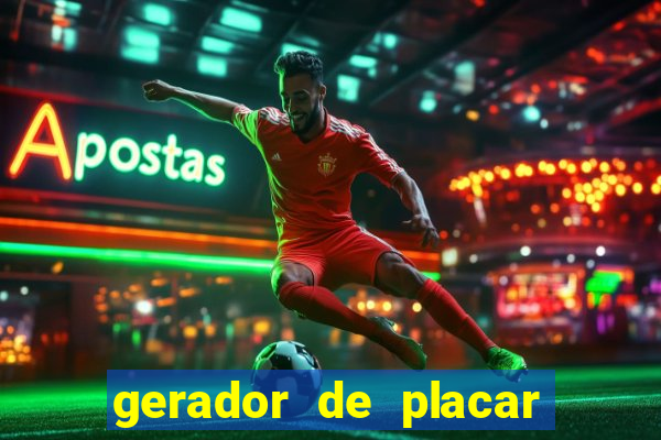 gerador de placar de futebol