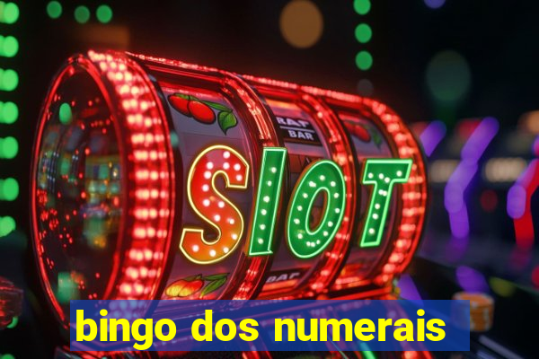 bingo dos numerais