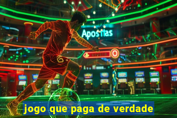 jogo que paga de verdade