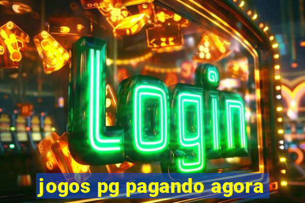 jogos pg pagando agora