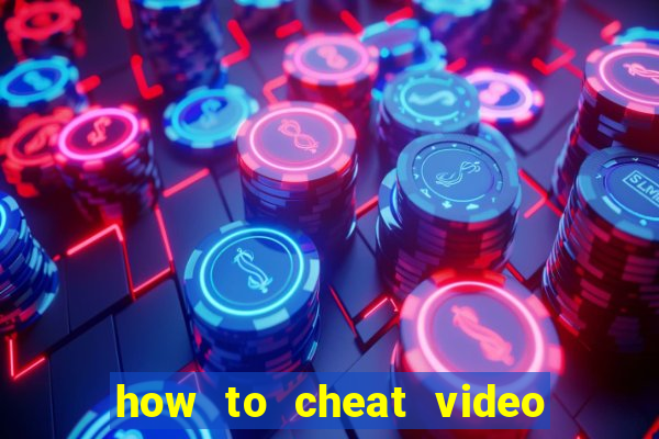 how to cheat video slot machines