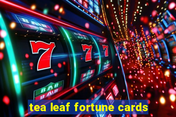 tea leaf fortune cards