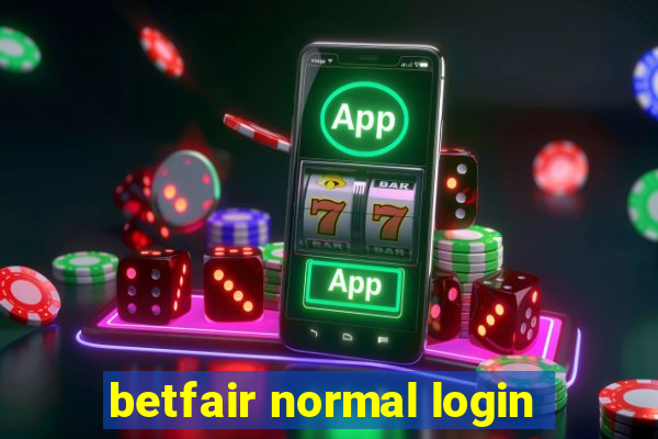 betfair normal login