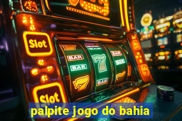 palpite jogo do bahia