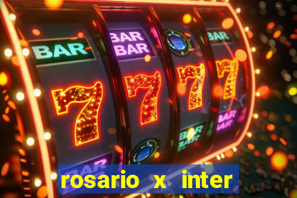 rosario x inter onde assistir