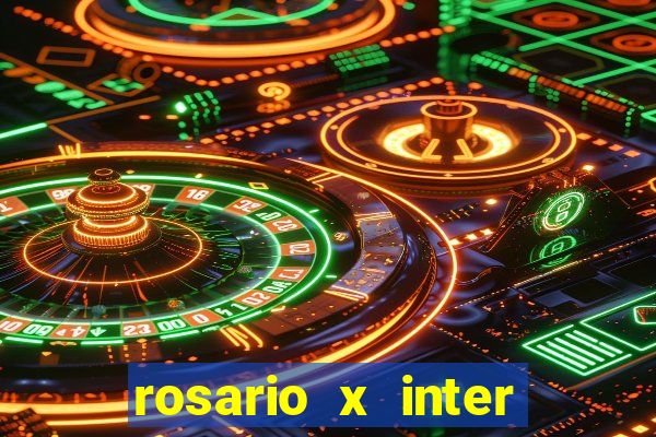 rosario x inter onde assistir