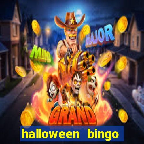 halloween bingo games for kids