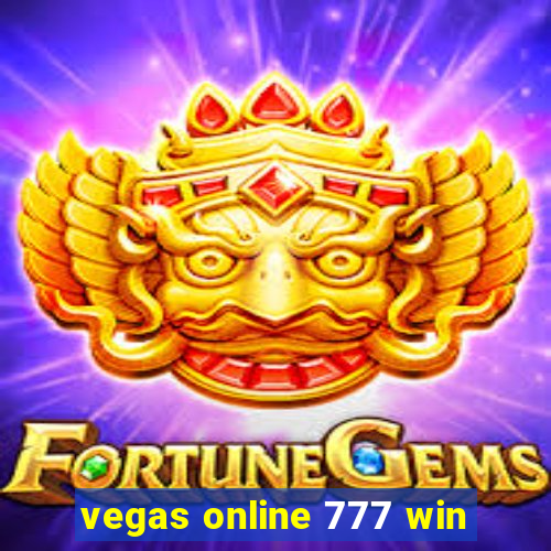 vegas online 777 win