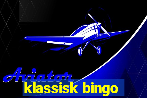 klassisk bingo