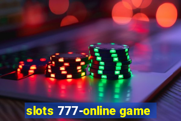 slots 777-online game