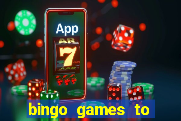 bingo games to play for free