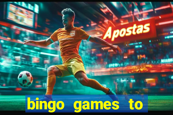 bingo games to play for free