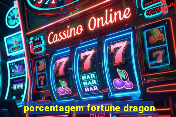 porcentagem fortune dragon