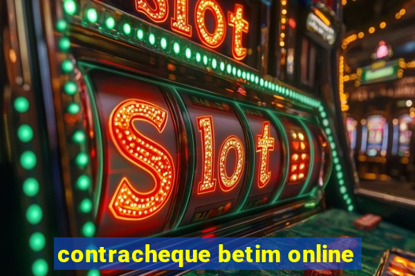 contracheque betim online