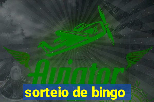 sorteio de bingo