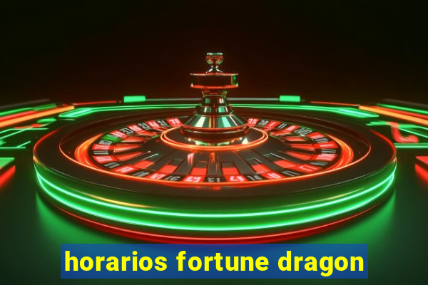 horarios fortune dragon