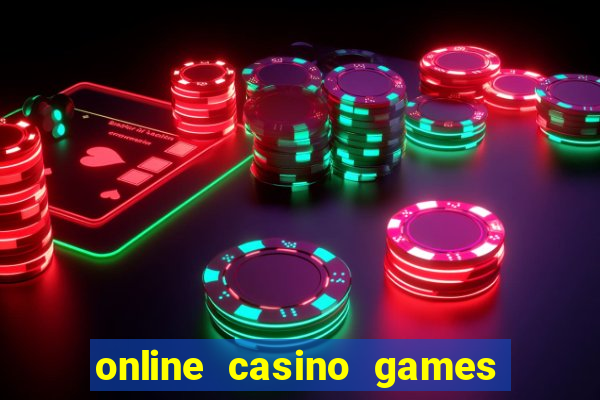 online casino games real money